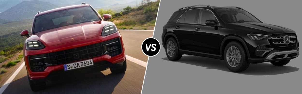 2025 Porsche Cayenne vs 2025 Mercedes-Benz GLE in San Luis Obispo, CA