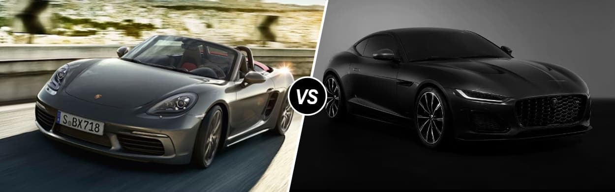 2025 Porsche 718 Boxster vs 2024 Jaguar F-TYPE in San Luis Obispo, CA
