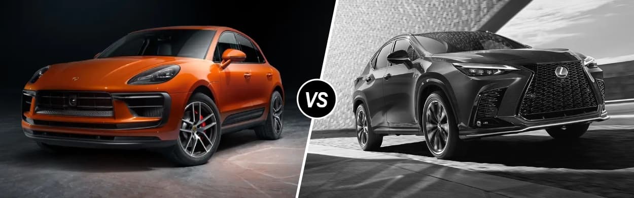2025 Porsche Macan vs 2025 Lexus NX in San Luis Obispo, CA